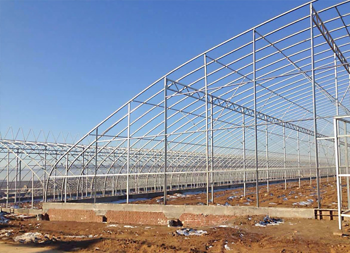 Single span Greenhouse Structure