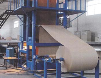 Cooling pad production line