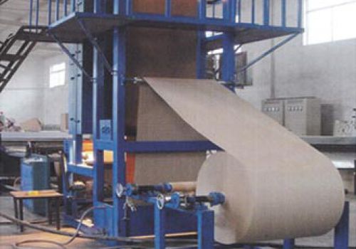 Cooling pad production line