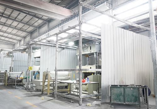 cooling pad production line